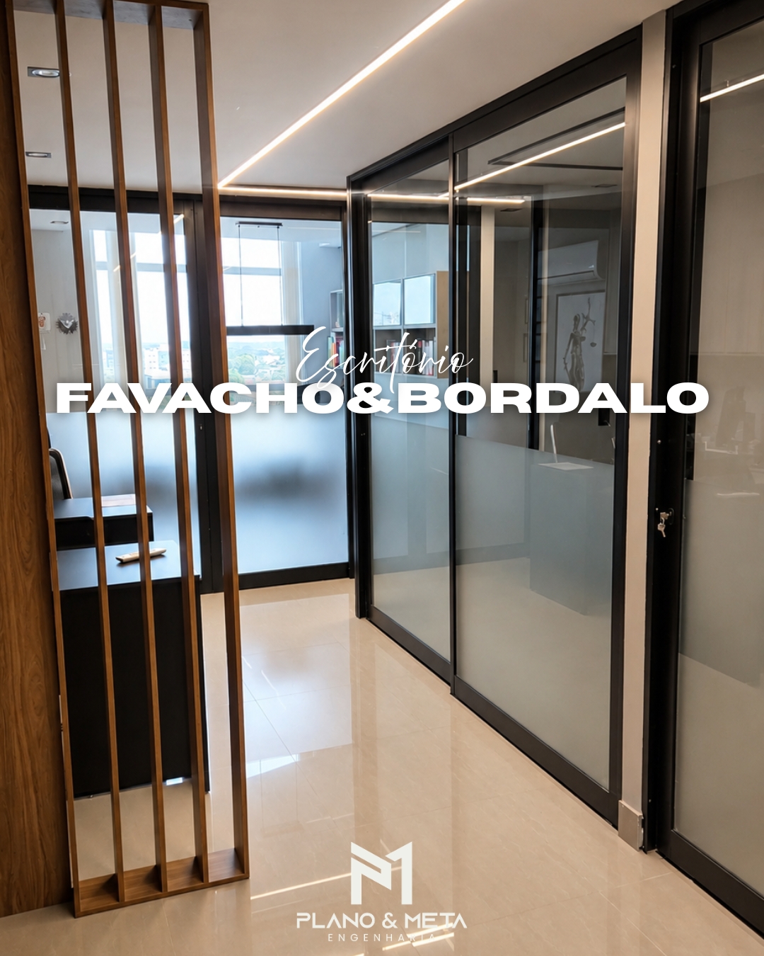 Interior do escritório Favacho e Bordalo