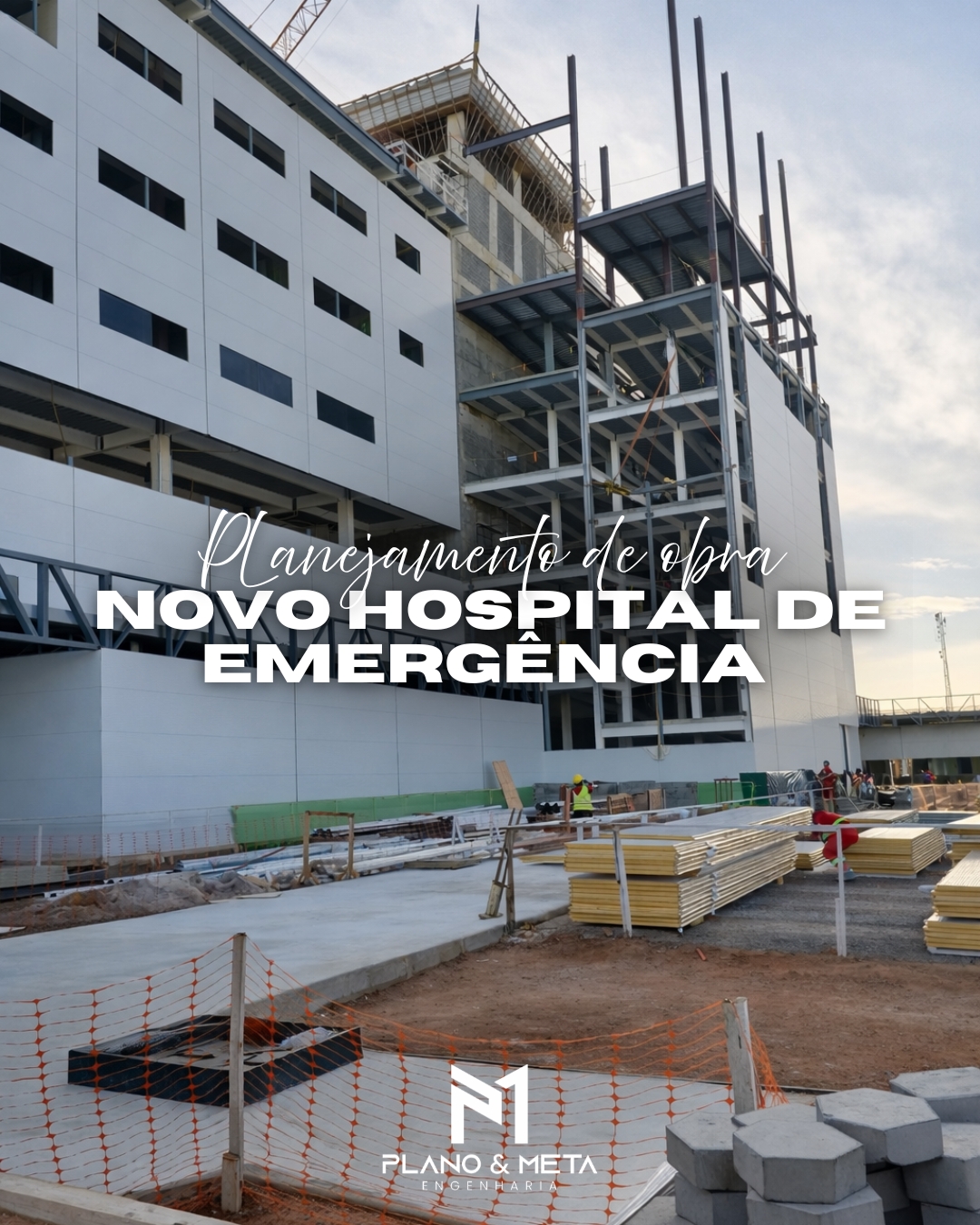Planejamento da obra do novo Hospital de Emergência